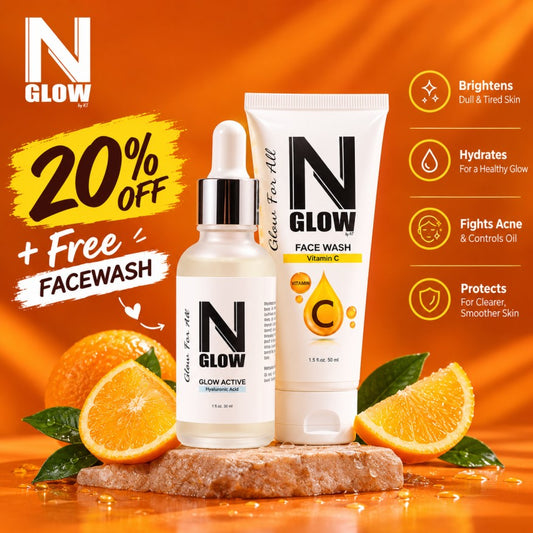 Vitamin C + Hyaluronic Acid Serum (Free Vitamin C Facewash)