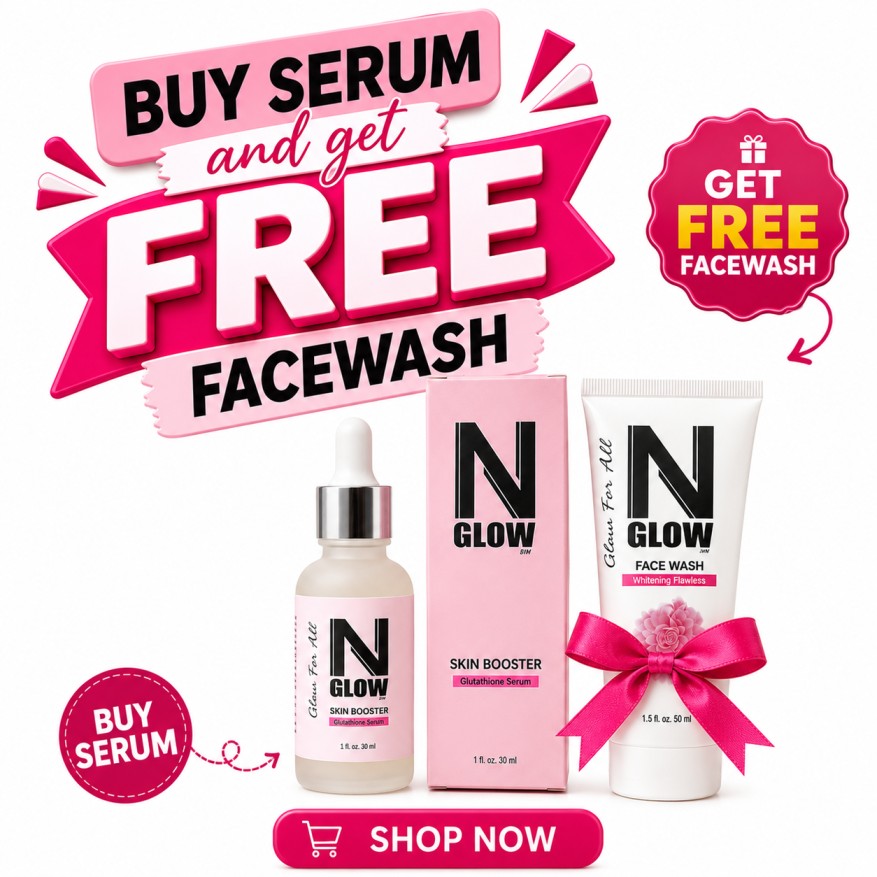 Glutathione Serum (free Whitening Facewash)