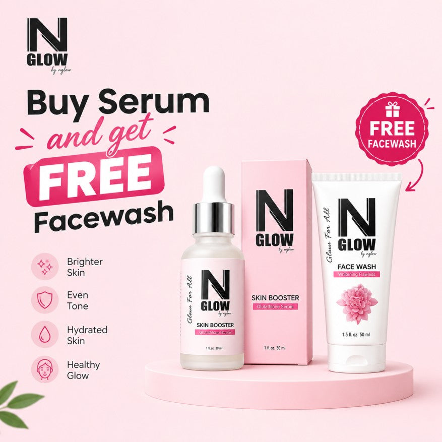 Glutathione Serum (free Whitening Facewash)