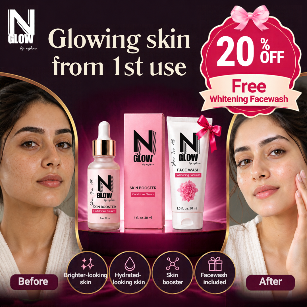 Glutathione Serum (free Whitening Facewash)