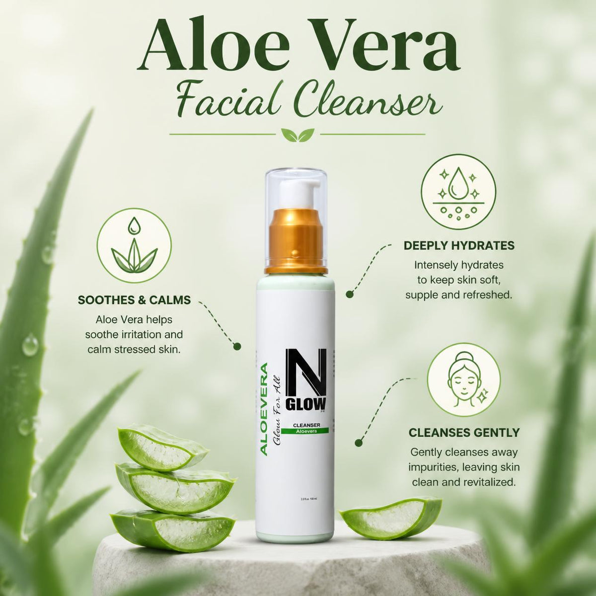 Aloe Vera Facial Cleanser